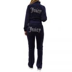 JUICY COUTURE TANYA CLASSIC VELOUR TRACK TOP NIGHT SKY - Image 6