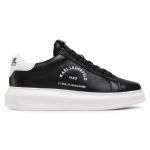 KARL LAGERFELD KAPRI MAISON KARL LACE SNEAKERS MEN BLACK LTHR - Image 2
