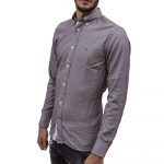 TOMMY HILFIGER MELANGE DOBBY SHIRT DEEP ROUGE - Image 2