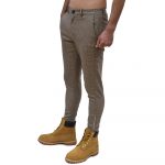 GABBA PISA BEIGE CHECK REGULAR FIT PANT BEIGE CHECK - Image 2