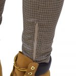 GABBA PISA BEIGE CHECK REGULAR FIT PANT BEIGE CHECK - Image 5