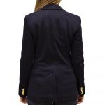 POLO RALPH LAUREN DOUBLE KIN JACQUARD BLAZER JACKET PARK AVENUE NAVY - Image 3