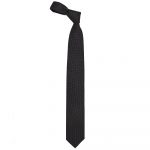 HUGO TIE 6CM BLACK