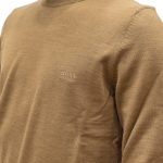 BOSS MEN BOTTO-L CREW NECK SWEATER MEDIUM BEIGE - Image 3