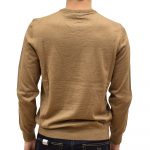 BOSS MEN BOTTO-L CREW NECK SWEATER MEDIUM BEIGE - Image 4