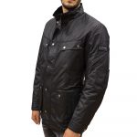 BARBOUR B.INTL DUKE WAX JACKET BLACK - Image 2