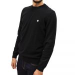 TIMBERLAND MERINO CREW SWEATER BLACK - Image 2