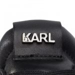 KARL LAGERFELD KAPRI MENS KARL IKONIC 3D LACE SNEAKERS BLACK LTHR - Image 7