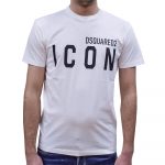 DSQUARED2 MEN ICON T-SHIRT WHITE