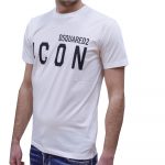 DSQUARED2 MEN ICON T-SHIRT WHITE - Image 2