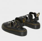 DR MARTENS GRYPHON QUAD PLATFORM SANDAL PISA BLACK - Image 4