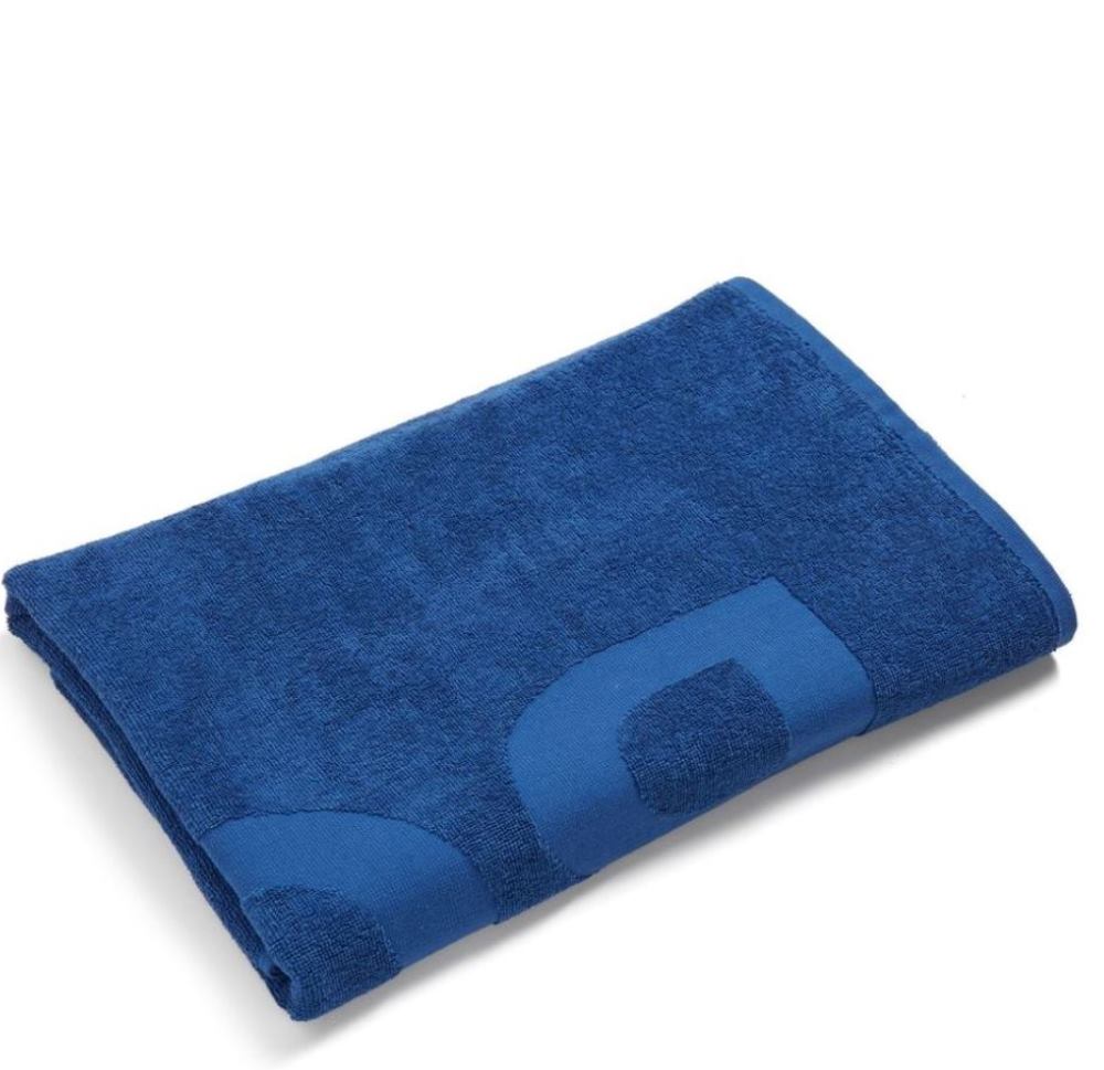 50446614-423-1 BOSS BEACH TOWEL SOLID MEDIUM BLUE - Image 1