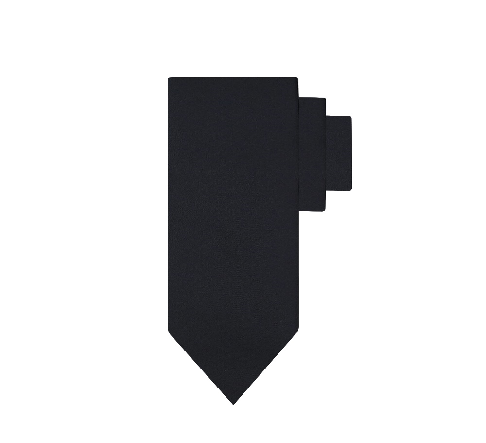 50452008-001-2 HUGO TIE 7 CM BLACK - Image 1