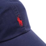 POLO RALPH LAUREN COTTON CHINO BASEBALL CAP NAVY - Image 2