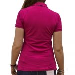 POLO RALPH LAUREN JULIE SLIM FIT POLO SHIRT PINK SKY - Image 2