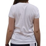 POLO RALPH LAUREN WOMAN COTTON JERSEY V-NECK T-SHIRT WHITE - Image 3