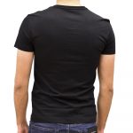 POLO RALPH LAUREN CUSTOM SLIM FIT JERSEY V-NECK T-SHIRT BLACK - Image 3