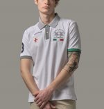 LA MARTINA MAN MILANO POLO S/S PIQUET STRETCH REGULAR FIT WHITE - Image 2