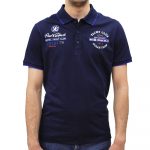 PAUL&SHARK ORGANIC COTTON PIQUE POLO NAVY