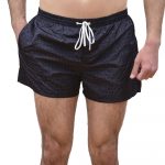 DSQUARED2 BORN IN CANADA SWIM TRUNKS BLACK