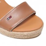 TOMMY HILFIGER ESSENTIAL TOMMY JEANS WEDGE SUMMER COGNAC - Image 6