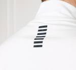 EMPORIO ARMANI EA7 SWEATSHIRT ZIPPED COTTON WHITE - Image 4