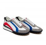 DSQUARED2 LEGEND SNEAKERS MULTICOLOR CALF VELOUR