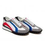 DSQUARED2 LEGEND SNEAKERS MULTICOLOR CALF VELOUR