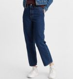 LEVI’S® JEANS WOMEN'S RIBCAGE STRAIGHT ANKLE NOE DARK MINERAL
