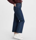 LEVI’S® JEANS WOMEN'S RIBCAGE STRAIGHT ANKLE NOE DARK MINERAL - Image 2