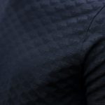 EMPORIO ARMANI JERSEY T-SHIRT WITH ALL OVER JACQUARD EAGLE NERO - Image 3