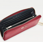 TOMMY HILFIGER ESSENTIAL LEATHER LRG ZA WALLET REGATTA RED - Image 2