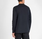 PAUL&SHARK MEN LONG SLEEVE COTTON T-SHIRT BLACK - Image 3