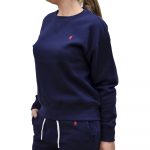 POLO RALPH LAUREN WOMAN LONG SLEEVE SWEATER CRUISE NAVY - Image 2