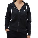 POLO RALPH LAUREN WOMAN CLASSIC LONG SLEEVE KNIT BLACK