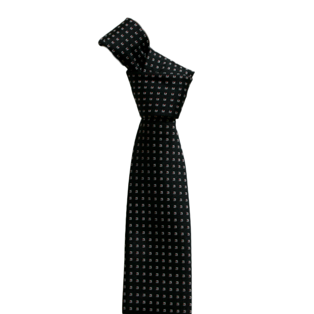 50458532-001-2 HUGO TIE 6CM BLACK - Image 1