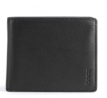 HUGO SUBWAY RL TRIFOLD WALLET BLACK