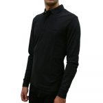 LACOSTE LONG-SLEEVE PARIS POLO REGULAR FIT GRIS - Image 2