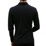 LACOSTE LONG-SLEEVE PARIS POLO REGULAR FIT GRIS - Image 3