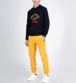 PAUL&SHARK MERINO WOOL CREW NECK WITH EMBROIDERED LOGO NAVY - Image 5