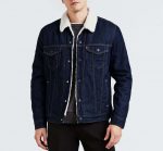 LEVI'S® MEN'S SHERPA TRUCKER JACKET ROCKRIDGE