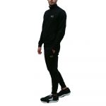 EMPORIO ARMANI EA7 NATURAL VENTUS 7 TECHNICAL FABRIC TRACKSUIT BLACK - Image 2