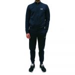 EMPORIO ARMANI EA7 NATURAL VENTUS 7 TECHNICAL FABRIC TRACKSUIT NIGHT BLUE