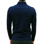 LACOSTE MEN'S LONG SLEEVE PARIS CLASSIC FIT POLO BLEU MARINE - Image 3