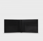 EMPORIO ARMANI GIFT SET BUSINESS WALLET AND KEYRING BLACK - Image 3