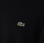 LACOSTE MEN'S CREW NECK WOOL NOIR - Image 4