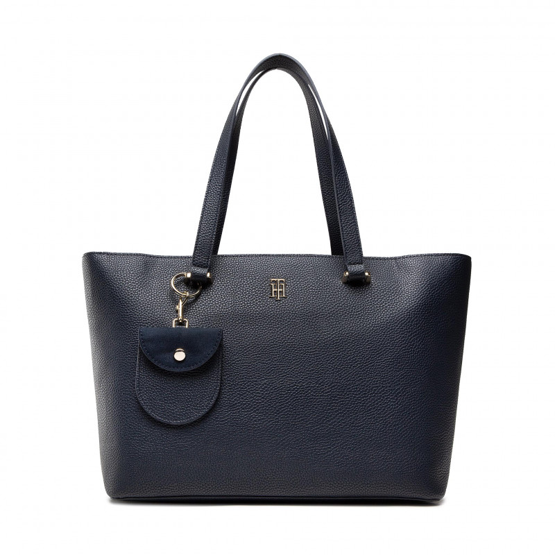 AW0AW10950-DW5-1 TOMMY HILFIGER TH JOY TOTE MIX BAG DESERT SKY - Image 1