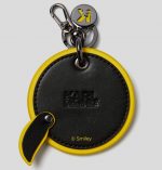 KARL LAGERFELD KARL X SMILEYWORLD® KEYCHAIN BLACK YELLOW - Image 2