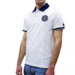 PAUL&SHARK ORGANIC COTTON PIQUE POLO YACHT CLUB WHITE - Image 2