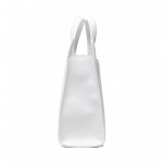 TOMMY HILFIGER TH CHAIN SATCHEL BAG WHITE CORPORATE - Image 5